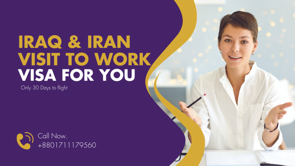 Iraq visit to work visa